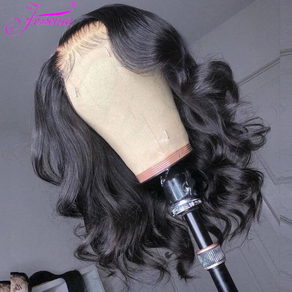 30-40 Inch 5x5 Glueless Human Hair Wig, 250 Density, 13x6 HD Transparent Lace Frontal, 13x4 Body Wave Lace Front Wig for Women