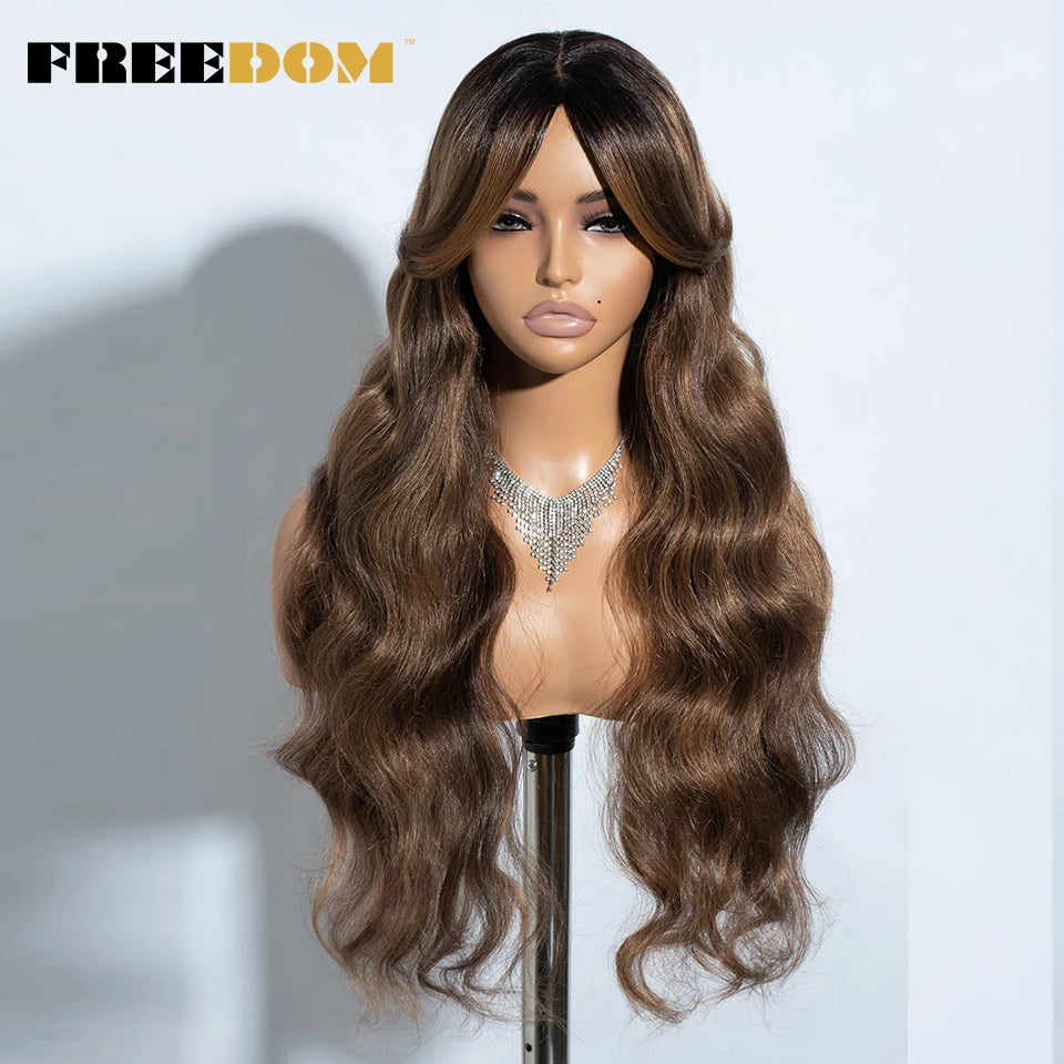 30-40 Inch 5x5 Glueless Human Hair Wig, 250 Density, 13x6 HD Transparent Lace Frontal, 13x4 Body Wave Lace Front Wig for Women