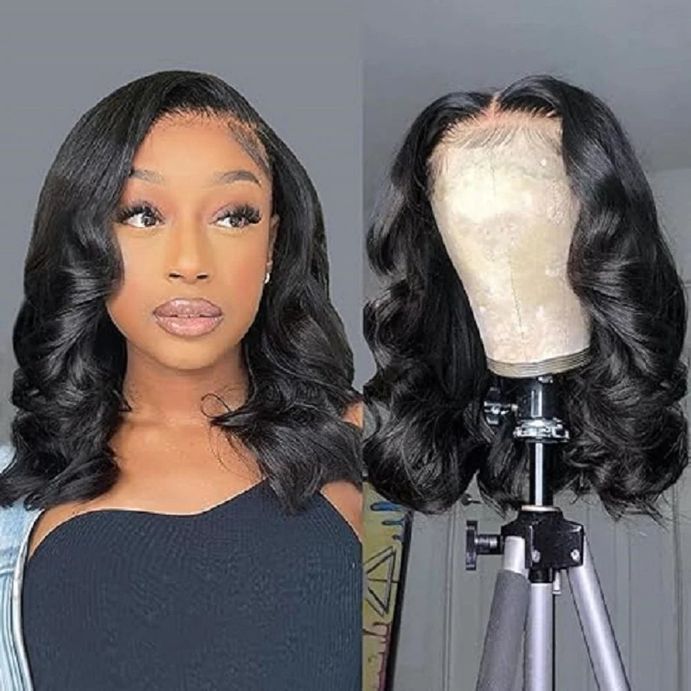 30-40 Inch 5x5 Glueless Human Hair Wig, 250 Density, 13x6 HD Transparent Lace Frontal, 13x4 Body Wave Lace Front Wig for Women