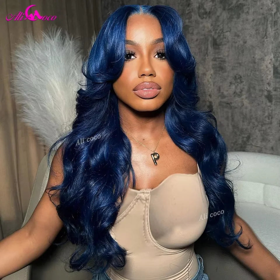 30-40 Inch 5x5 Glueless Human Hair Wig, 250 Density, 13x6 HD Transparent Lace Frontal, 13x4 Body Wave Lace Front Wig for Women