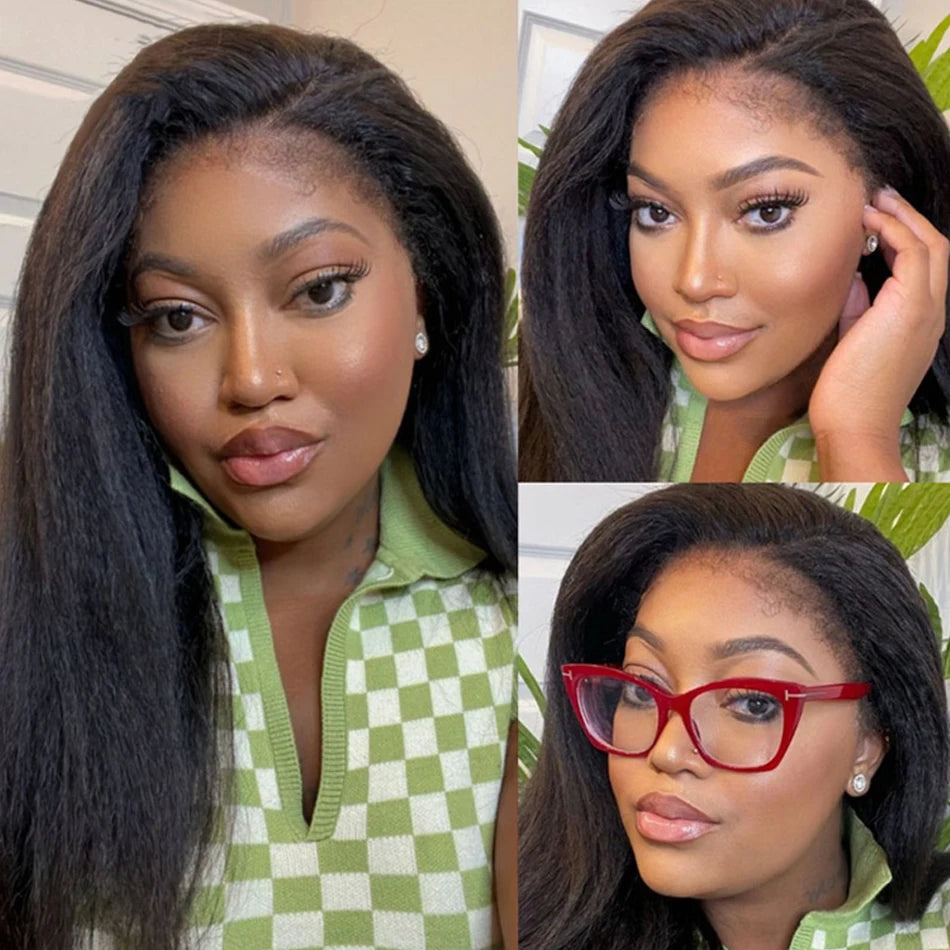 30-40 Inch 5x5 Glueless Human Hair Wig, 250 Density, 13x6 HD Transparent Lace Frontal, 13x4 Body Wave Lace Front Wig for Women
