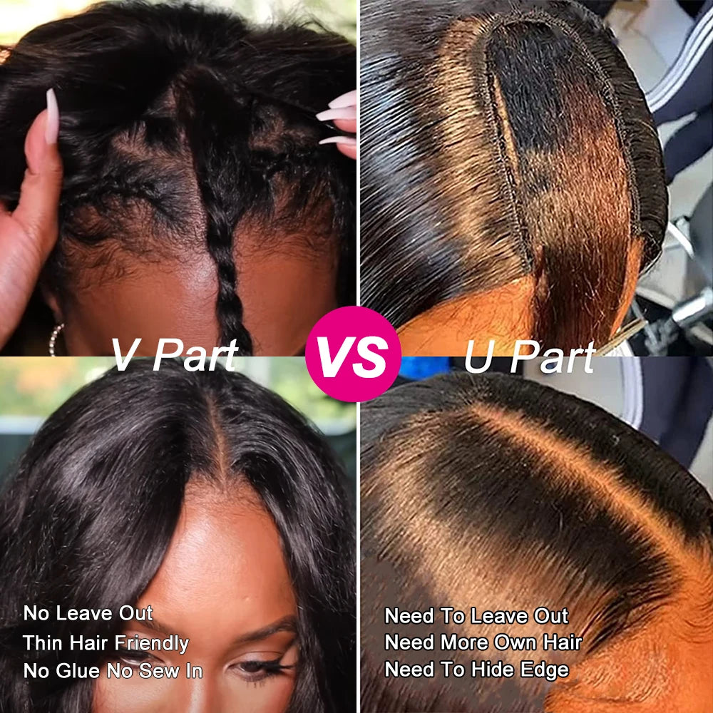 30-40 Inch 5x5 Glueless Human Hair Wig, 250 Density, 13x6 HD Transparent Lace Frontal, 13x4 Body Wave Lace Front Wig for Women