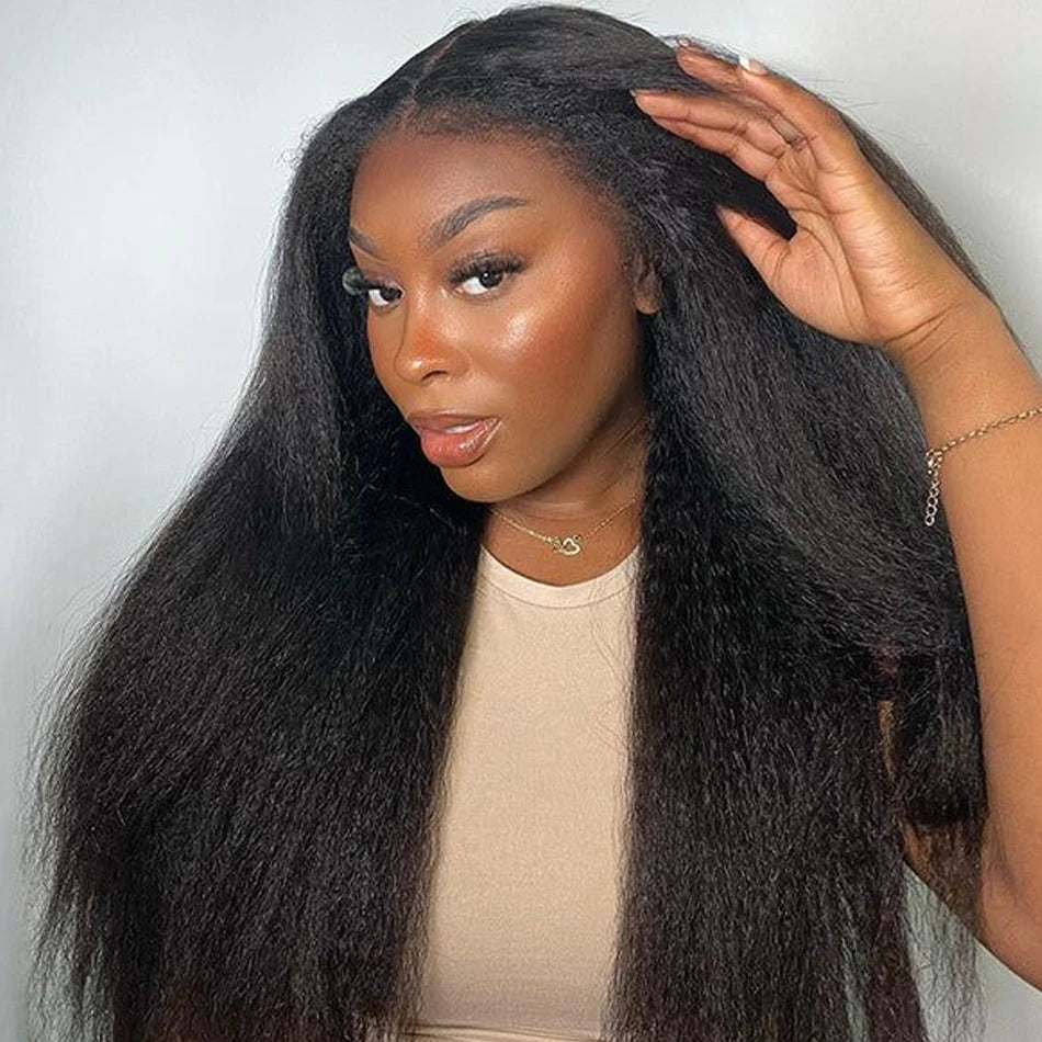 30-40 Inch 5x5 Glueless Human Hair Wig, 250 Density, 13x6 HD Transparent Lace Frontal, 13x4 Body Wave Lace Front Wig for Women