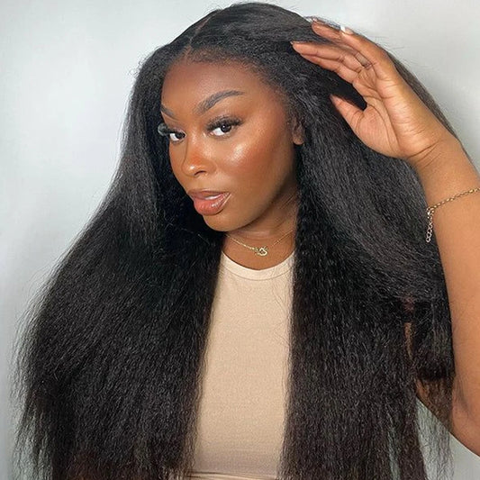 30-40 Inch 5x5 Glueless Human Hair Wig, 250 Density, 13x6 HD Transparent Lace Frontal, 13x4 Body Wave Lace Front Wig for Women