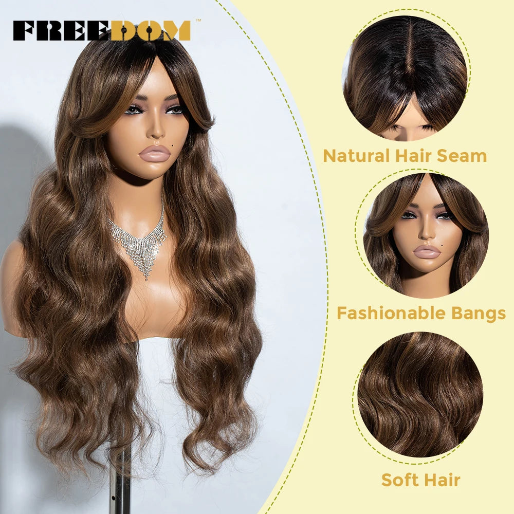 30-40 Inch 5x5 Glueless Human Hair Wig, 250 Density, 13x6 HD Transparent Lace Frontal, 13x4 Body Wave Lace Front Wig for Women