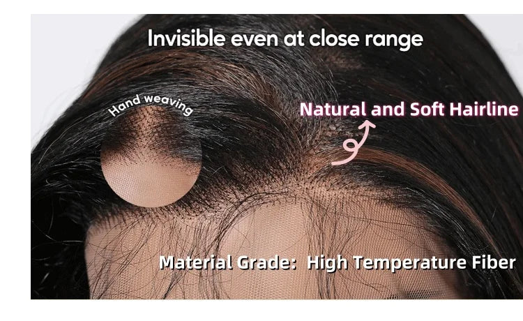 30-40 Inch 5x5 Glueless Human Hair Wig, 250 Density, 13x6 HD Transparent Lace Frontal, 13x4 Body Wave Lace Front Wig for Women