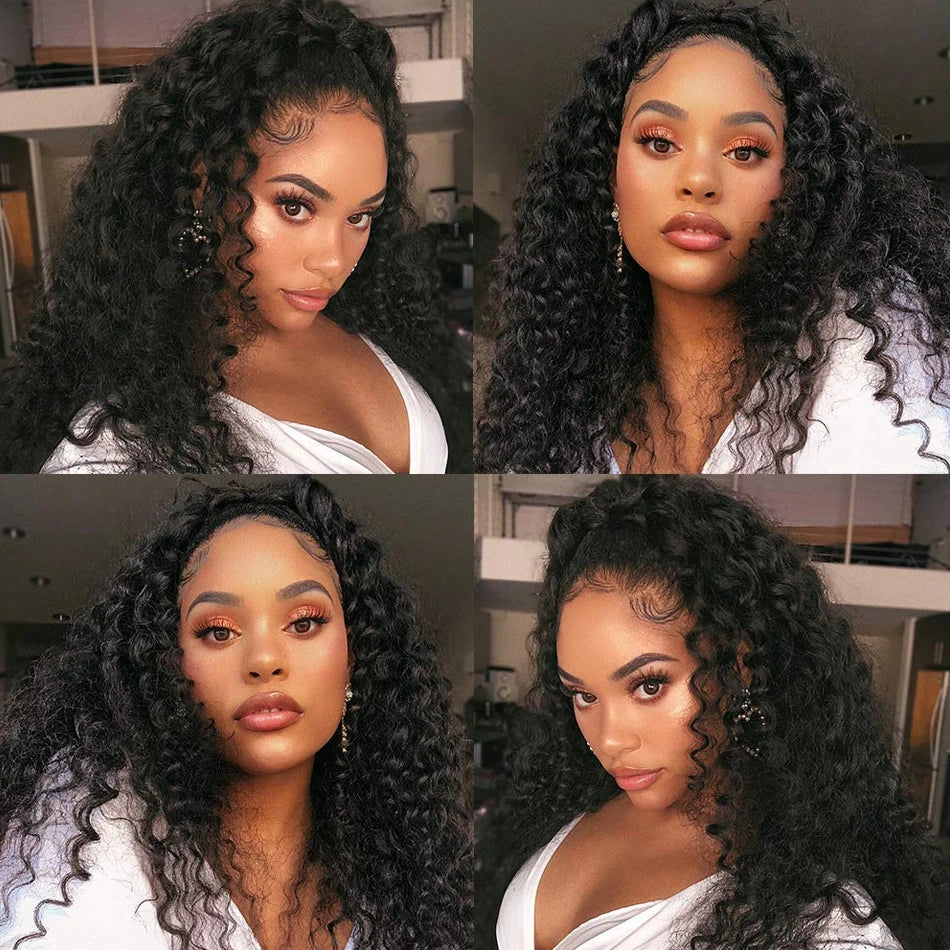 30-40 Inch 5x5 Glueless Human Hair Wig, 250 Density, 13x6 HD Transparent Lace Frontal, 13x4 Body Wave Lace Front Wig for Women