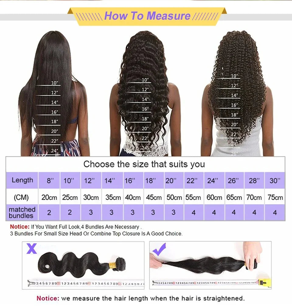 30-40 Inch 5x5 Glueless Human Hair Wig, 250 Density, 13x6 HD Transparent Lace Frontal, 13x4 Body Wave Lace Front Wig for Women