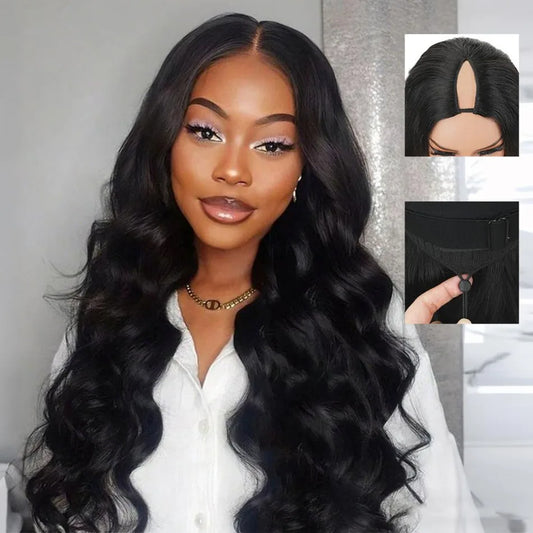 30-40 Inch 5x5 Glueless Human Hair Wig, 250 Density, 13x6 HD Transparent Lace Frontal, 13x4 Body Wave Lace Front Wig for Women