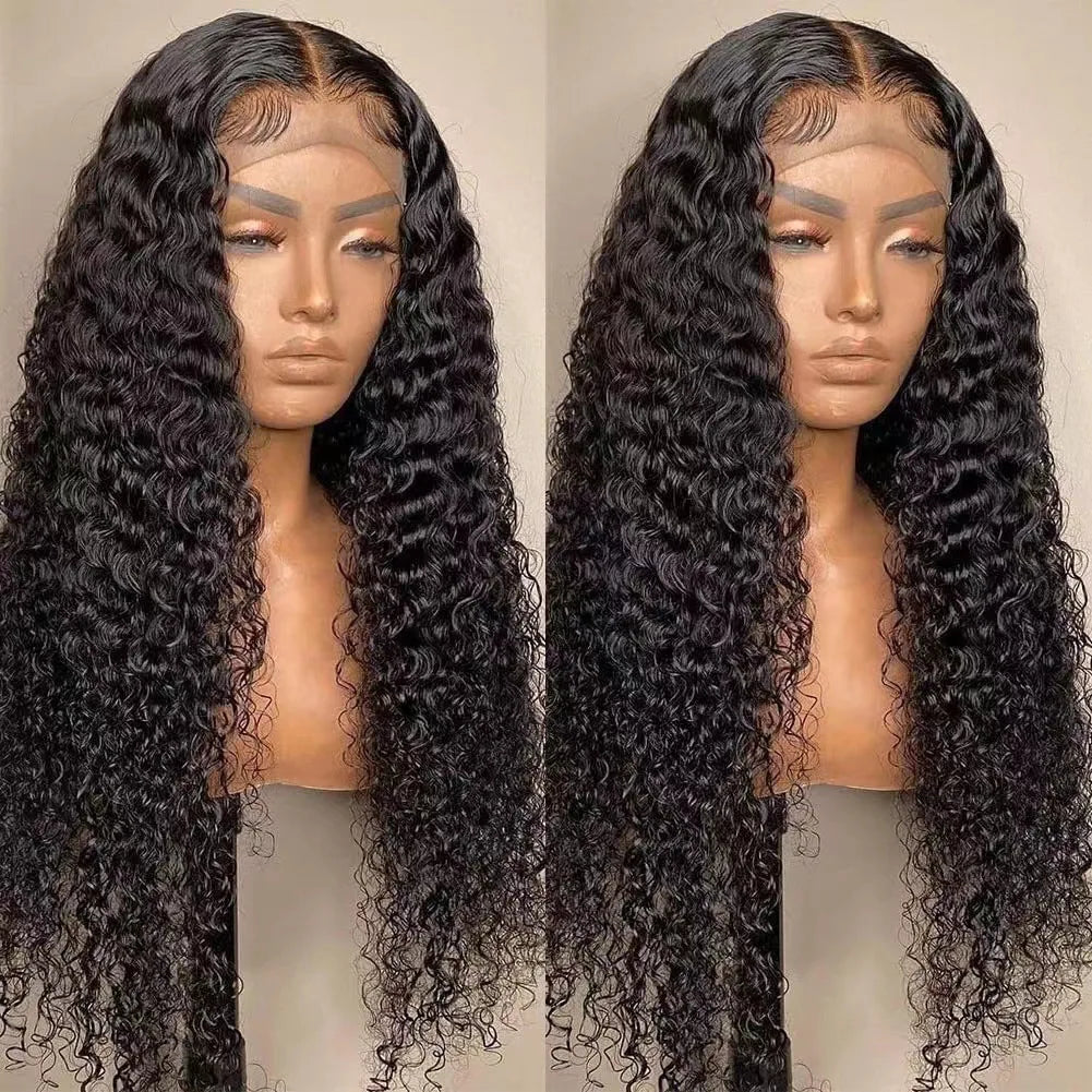 30-40 Inch 5x5 Glueless Human Hair Wig, 250 Density, 13x6 HD Transparent Lace Frontal, 13x4 Body Wave Lace Front Wig for Women
