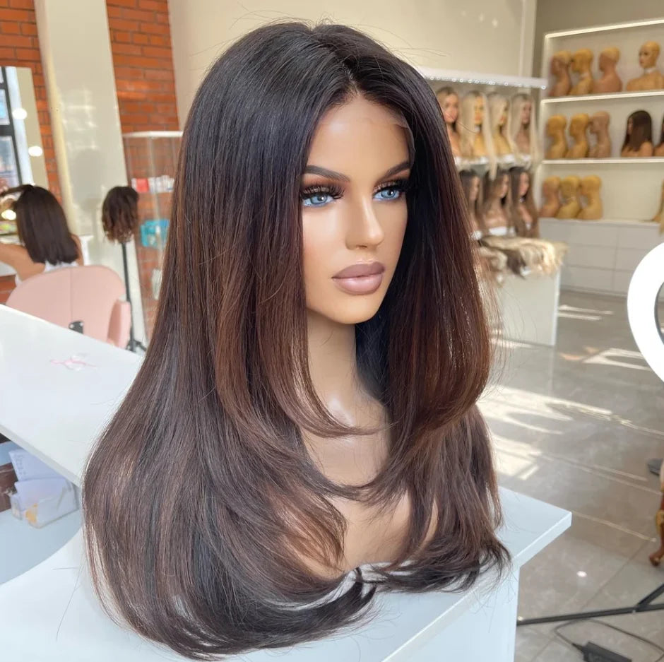 30-40 Inch 5x5 Glueless Human Hair Wig, 250 Density, 13x6 HD Transparent Lace Frontal, 13x4 Body Wave Lace Front Wig for Women