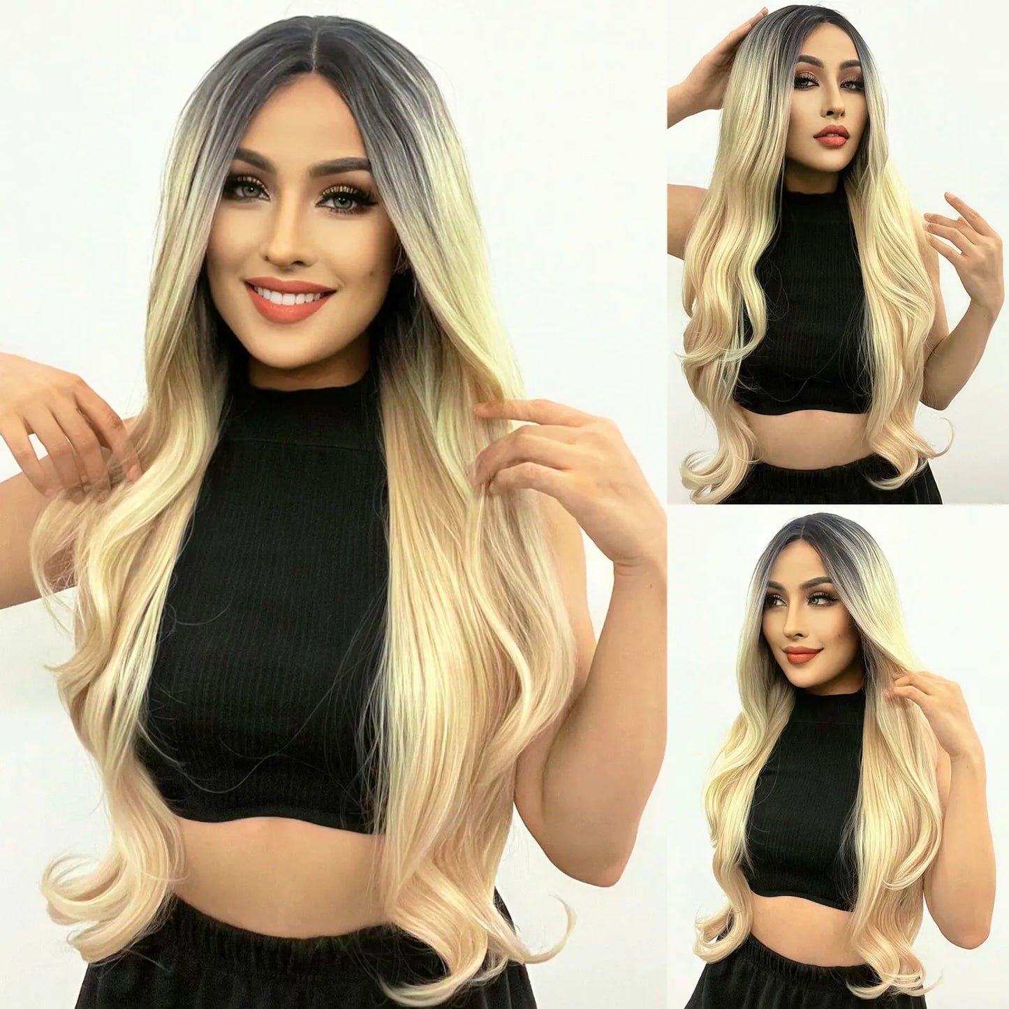 30-40 Inch 5x5 Glueless Human Hair Wig, 250 Density, 13x6 HD Transparent Lace Frontal, 13x4 Body Wave Lace Front Wig for Women
