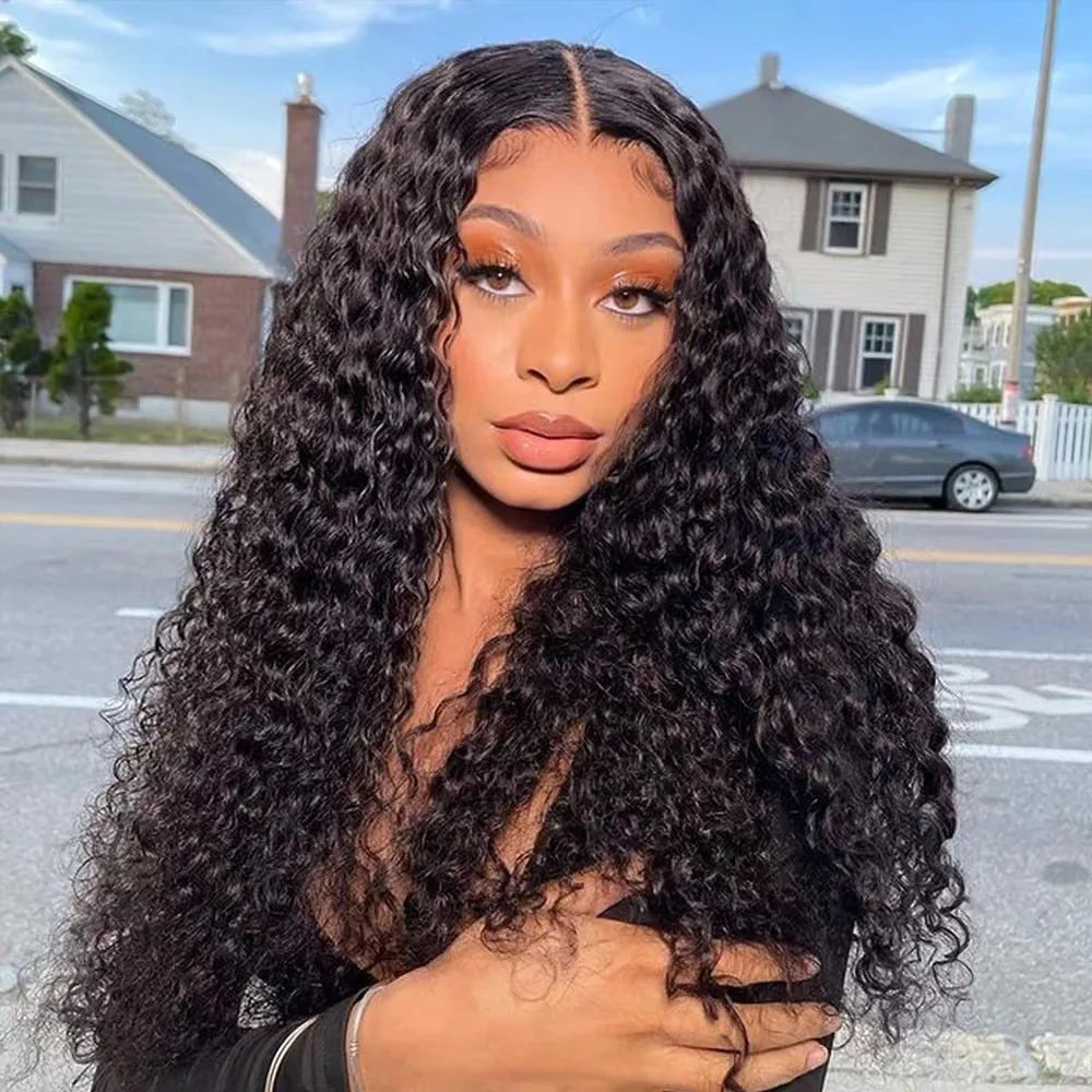 30-40 Inch 5x5 Glueless Human Hair Wig, 250 Density, 13x6 HD Transparent Lace Frontal, 13x4 Body Wave Lace Front Wig for Women