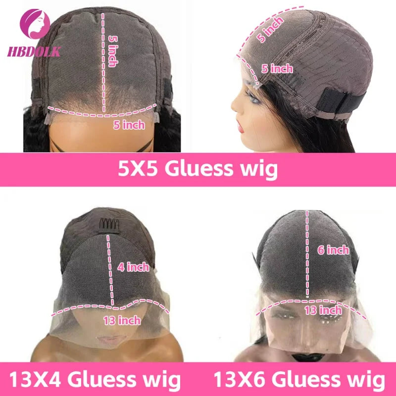 13x6 Hd Lace Frontal Wig Human Hair Glueless Body Wave Wet And Wavy Wig For Women 13x4 Body Wave Lace 5x5 Front Human Hair Wigs