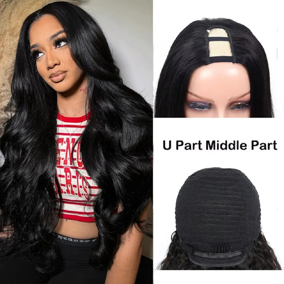 30-40 Inch 5x5 Glueless Human Hair Wig, 250 Density, 13x6 HD Transparent Lace Frontal, 13x4 Body Wave Lace Front Wig for Women