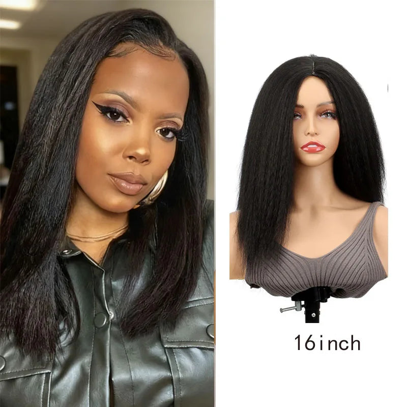 30-40 Inch 5x5 Glueless Human Hair Wig, 250 Density, 13x6 HD Transparent Lace Frontal, 13x4 Body Wave Lace Front Wig for Women
