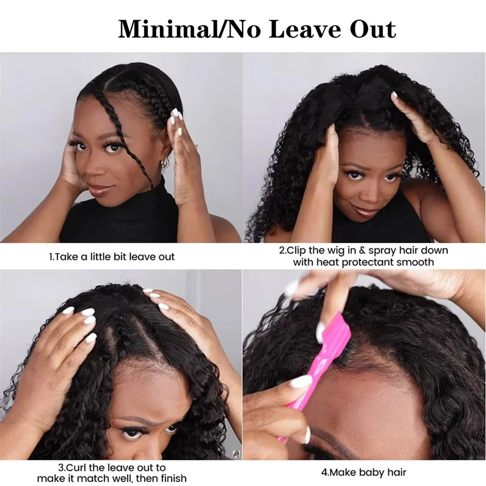 30-40 Inch 5x5 Glueless Human Hair Wig, 250 Density, 13x6 HD Transparent Lace Frontal, 13x4 Body Wave Lace Front Wig for Women