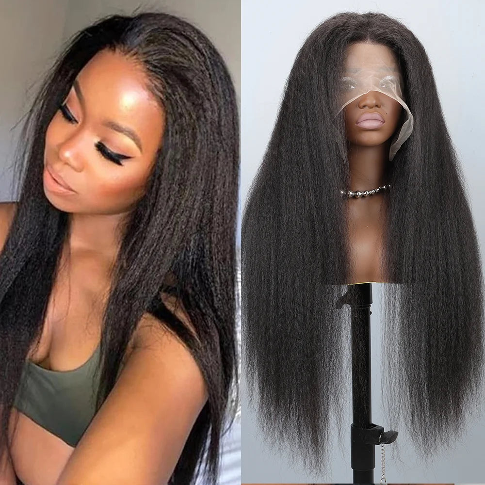 30-40 Inch 5x5 Glueless Human Hair Wig, 250 Density, 13x6 HD Transparent Lace Frontal, 13x4 Body Wave Lace Front Wig for Women