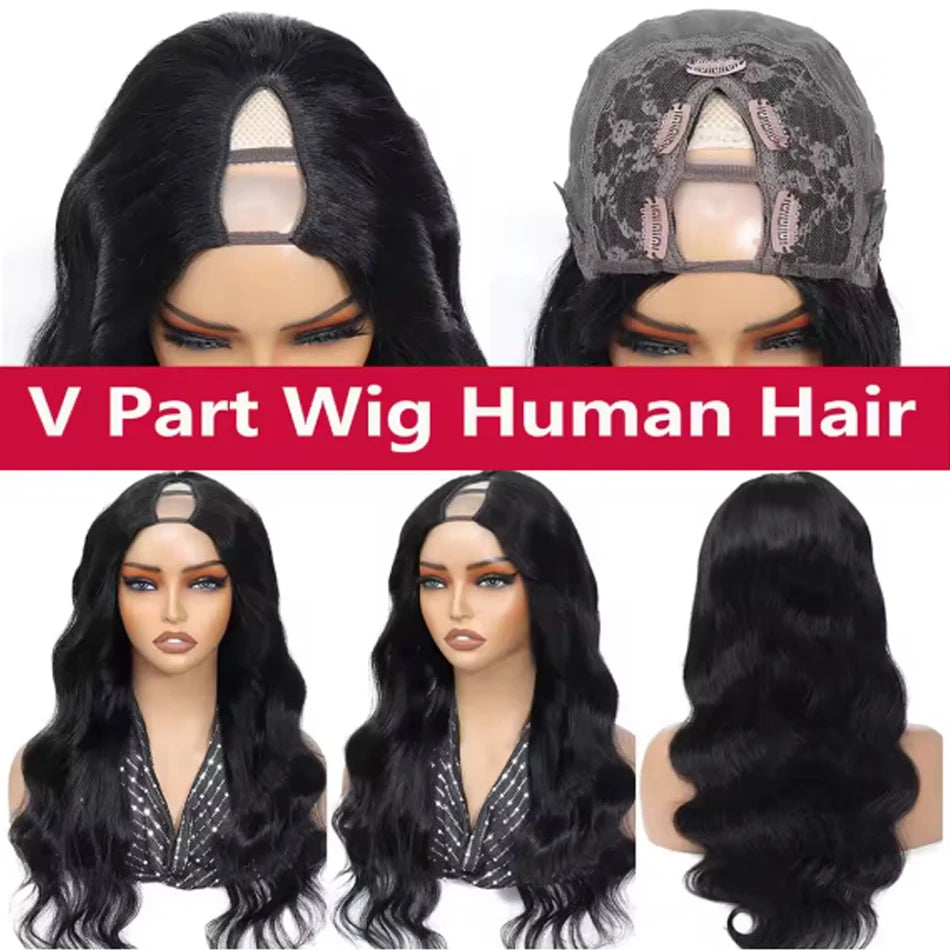 30-40 Inch 5x5 Glueless Human Hair Wig, 250 Density, 13x6 HD Transparent Lace Frontal, 13x4 Body Wave Lace Front Wig for Women