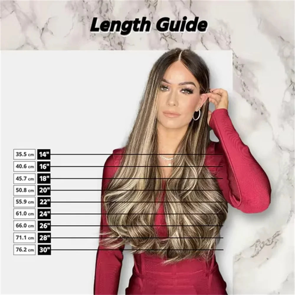 30-40 Inch 5x5 Glueless Human Hair Wig, 250 Density, 13x6 HD Transparent Lace Frontal, 13x4 Body Wave Lace Front Wig for Women