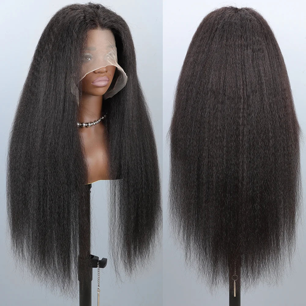 30-40 Inch 5x5 Glueless Human Hair Wig, 250 Density, 13x6 HD Transparent Lace Frontal, 13x4 Body Wave Lace Front Wig for Women