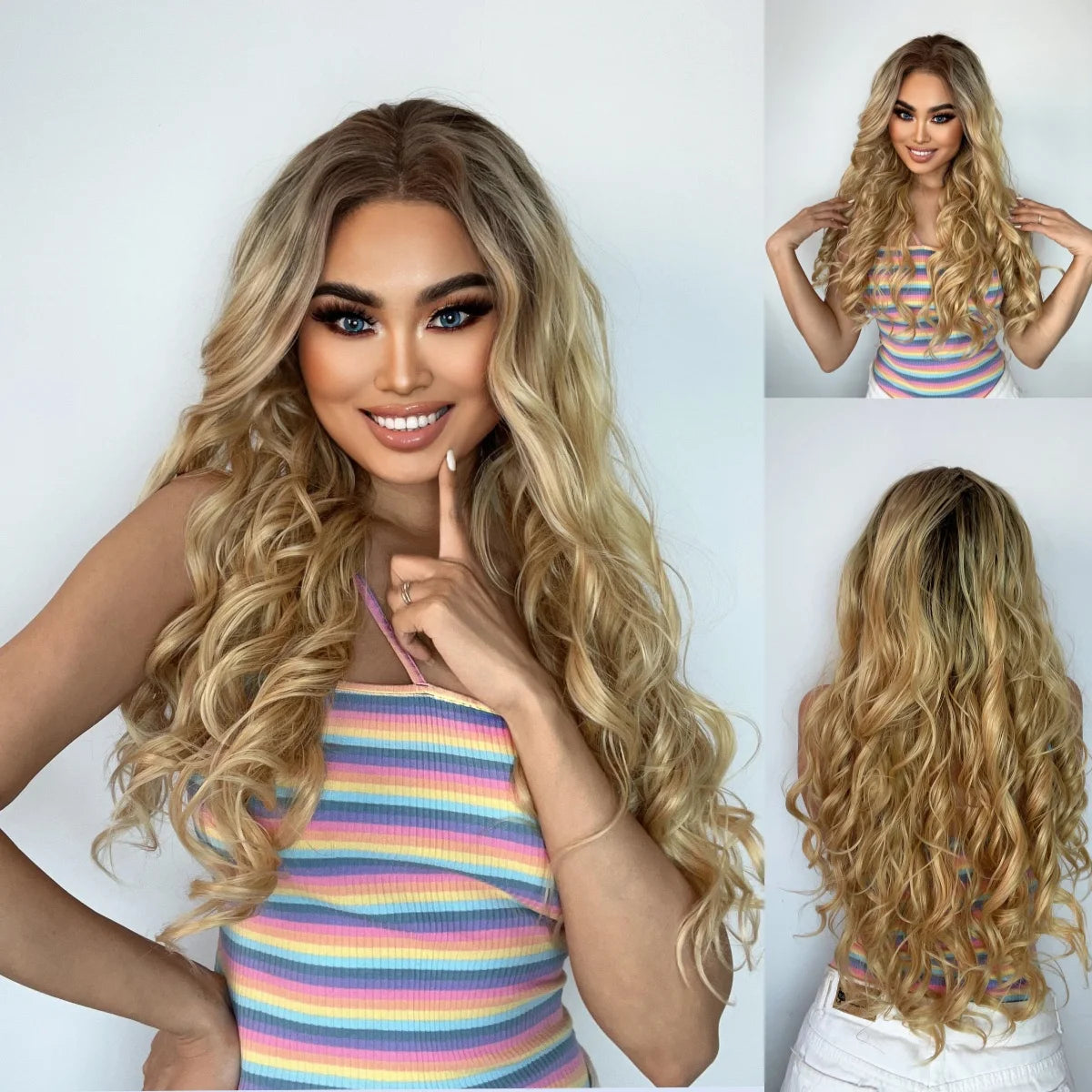 30-40 Inch 5x5 Glueless Human Hair Wig, 250 Density, 13x6 HD Transparent Lace Frontal, 13x4 Body Wave Lace Front Wig for Women