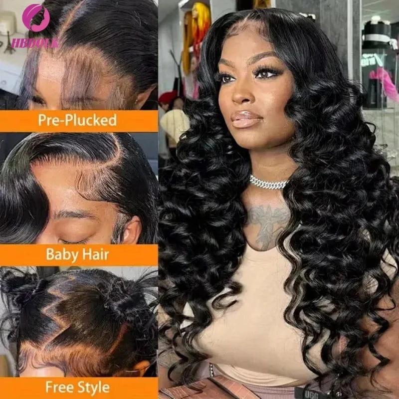 13x6 Hd Lace Frontal Wig Human Hair Glueless Body Wave Wet And Wavy Wig For Women 13x4 Body Wave Lace 5x5 Front Human Hair Wigs
