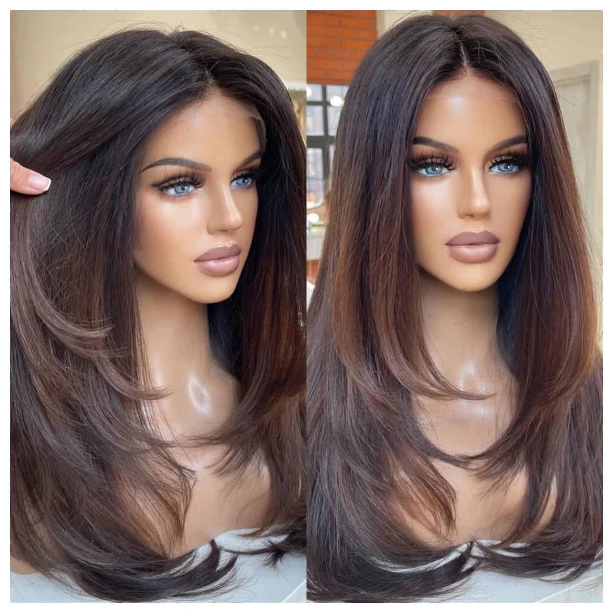 30-40 Inch 5x5 Glueless Human Hair Wig, 250 Density, 13x6 HD Transparent Lace Frontal, 13x4 Body Wave Lace Front Wig for Women