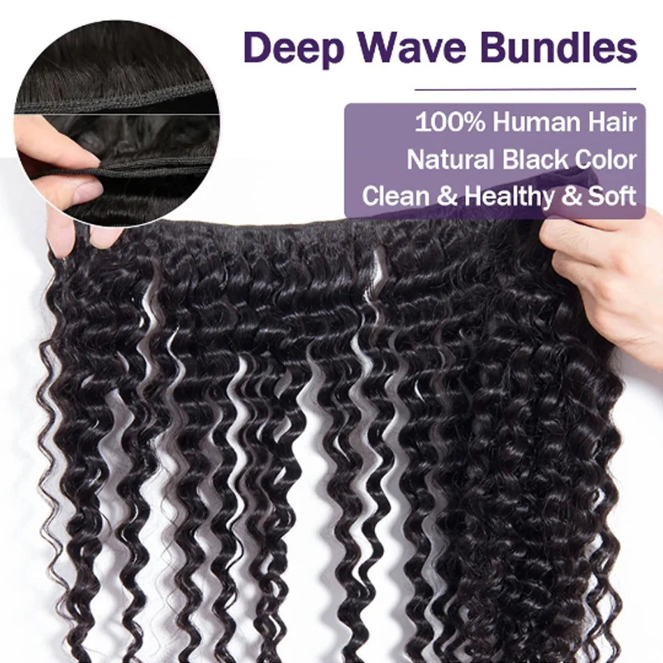 30-40 Inch 5x5 Glueless Human Hair Wig, 250 Density, 13x6 HD Transparent Lace Frontal, 13x4 Body Wave Lace Front Wig for Women