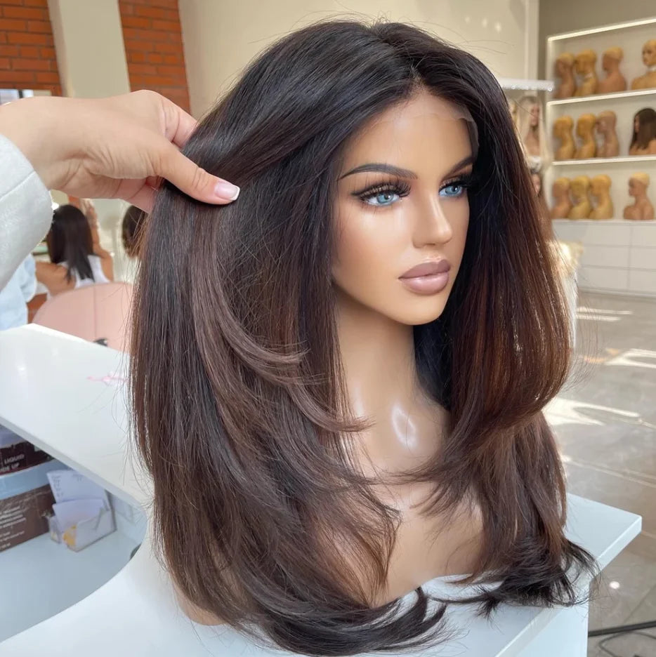 30-40 Inch 5x5 Glueless Human Hair Wig, 250 Density, 13x6 HD Transparent Lace Frontal, 13x4 Body Wave Lace Front Wig for Women