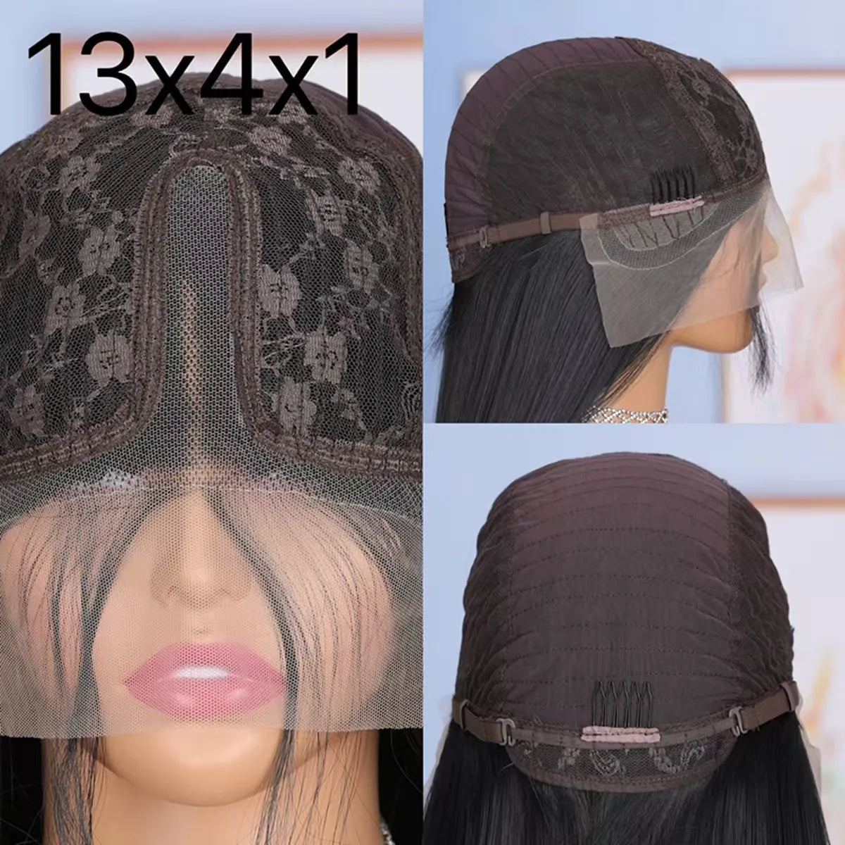 30-40 Inch 5x5 Glueless Human Hair Wig, 250 Density, 13x6 HD Transparent Lace Frontal, 13x4 Body Wave Lace Front Wig for Women