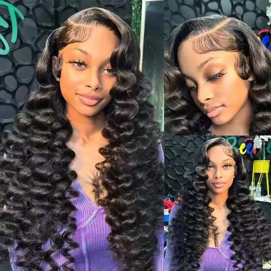 30-40 Inch 5x5 Glueless Human Hair Wig, 250 Density, 13x6 HD Transparent Lace Frontal, 13x4 Body Wave Lace Front Wig for Women