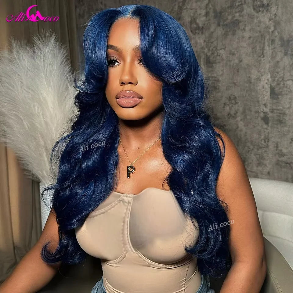 30-40 Inch 5x5 Glueless Human Hair Wig, 250 Density, 13x6 HD Transparent Lace Frontal, 13x4 Body Wave Lace Front Wig for Women