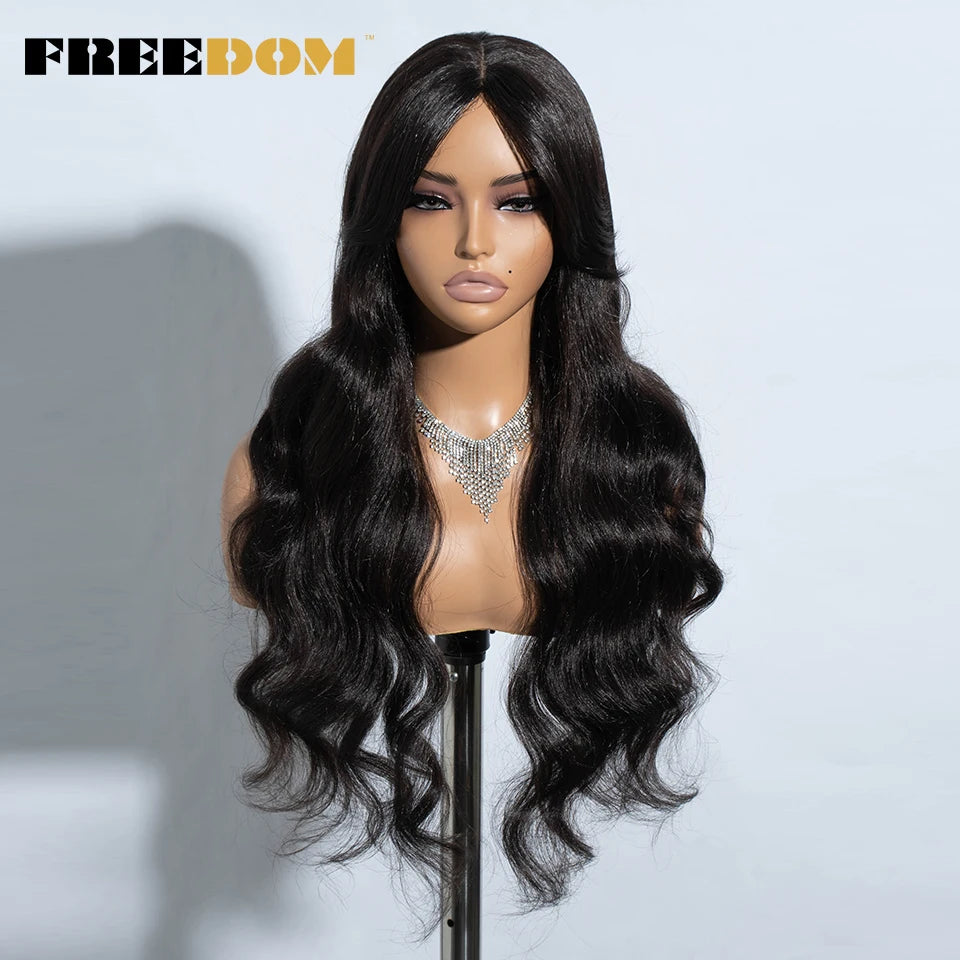 30-40 Inch 5x5 Glueless Human Hair Wig, 250 Density, 13x6 HD Transparent Lace Frontal, 13x4 Body Wave Lace Front Wig for Women