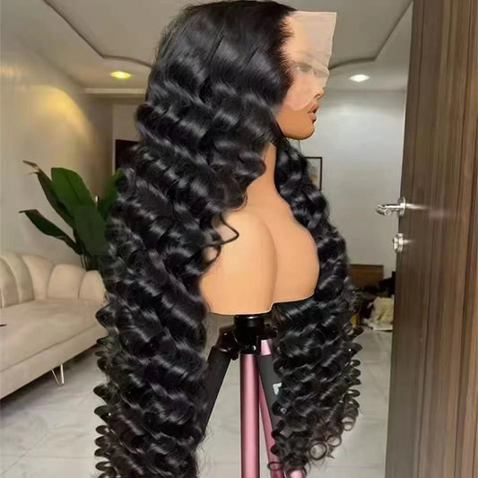 30-40 Inch 5x5 Glueless Human Hair Wig, 250 Density, 13x6 HD Transparent Lace Frontal, 13x4 Body Wave Lace Front Wig for Women