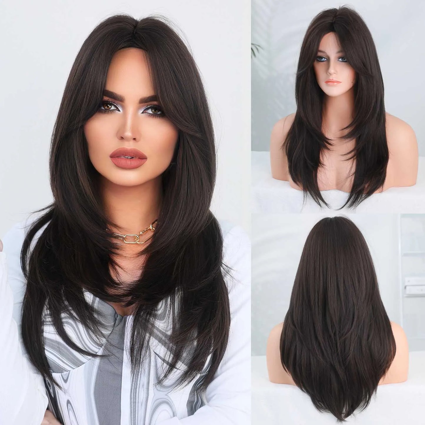 30-40 Inch 5x5 Glueless Human Hair Wig, 250 Density, 13x6 HD Transparent Lace Frontal, 13x4 Body Wave Lace Front Wig for Women
