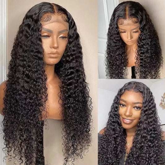 30-40 Inch 5x5 Glueless Human Hair Wig, 250 Density, 13x6 HD Transparent Lace Frontal, 13x4 Body Wave Lace Front Wig for Women