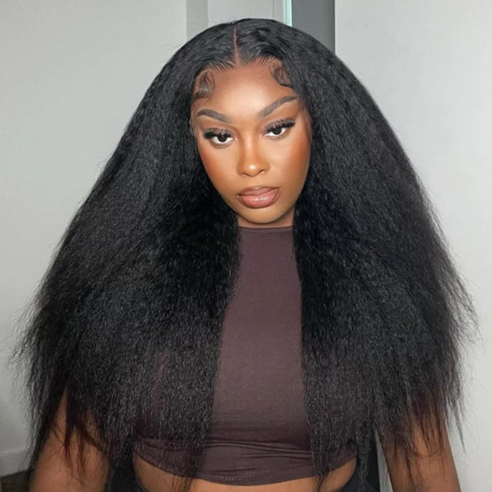 30-40 Inch 5x5 Glueless Human Hair Wig, 250 Density, 13x6 HD Transparent Lace Frontal, 13x4 Body Wave Lace Front Wig for Women