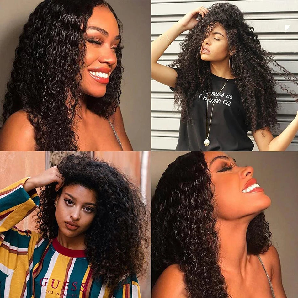 30-40 Inch 5x5 Glueless Human Hair Wig, 250 Density, 13x6 HD Transparent Lace Frontal, 13x4 Body Wave Lace Front Wig for Women