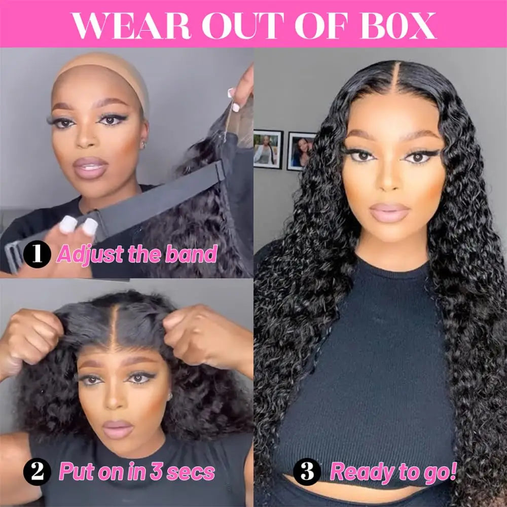 30-40 Inch 5x5 Glueless Human Hair Wig, 250 Density, 13x6 HD Transparent Lace Frontal, 13x4 Body Wave Lace Front Wig for Women
