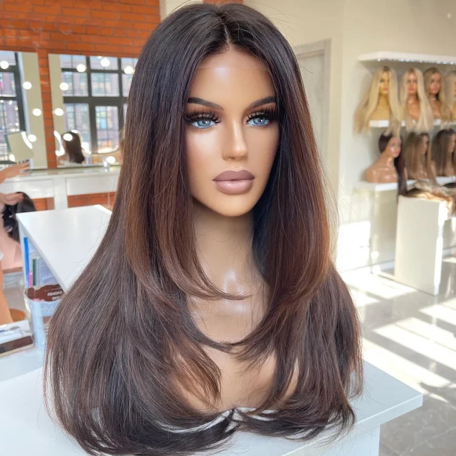 30-40 Inch 5x5 Glueless Human Hair Wig, 250 Density, 13x6 HD Transparent Lace Frontal, 13x4 Body Wave Lace Front Wig for Women