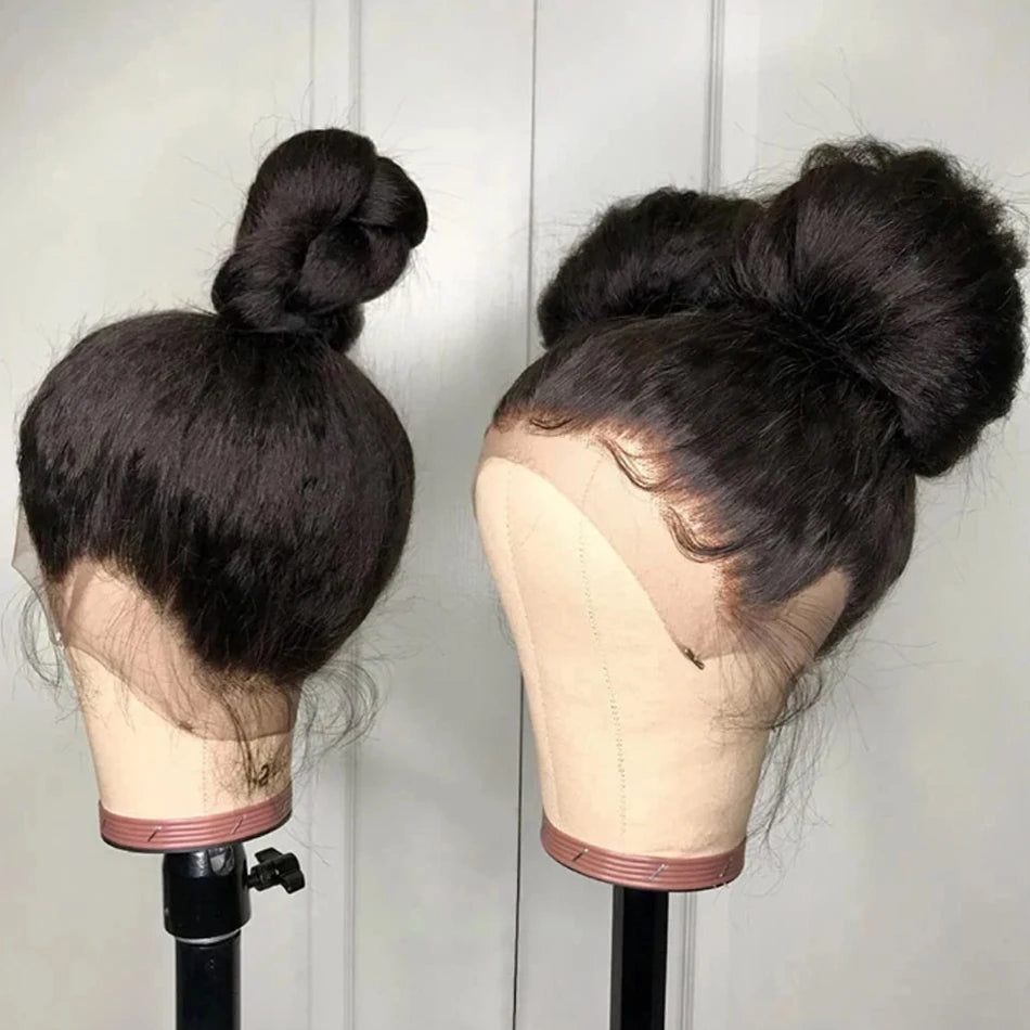 30-40 Inch 5x5 Glueless Human Hair Wig, 250 Density, 13x6 HD Transparent Lace Frontal, 13x4 Body Wave Lace Front Wig for Women