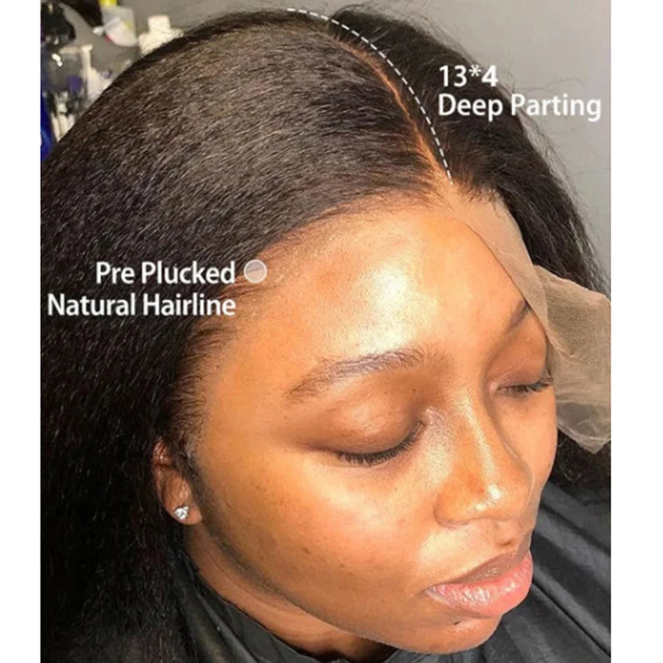 30-40 Inch 5x5 Glueless Human Hair Wig, 250 Density, 13x6 HD Transparent Lace Frontal, 13x4 Body Wave Lace Front Wig for Women