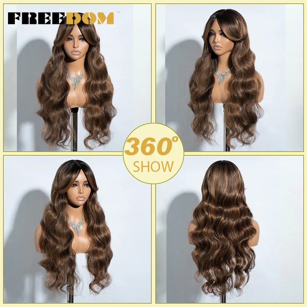 30-40 Inch 5x5 Glueless Human Hair Wig, 250 Density, 13x6 HD Transparent Lace Frontal, 13x4 Body Wave Lace Front Wig for Women